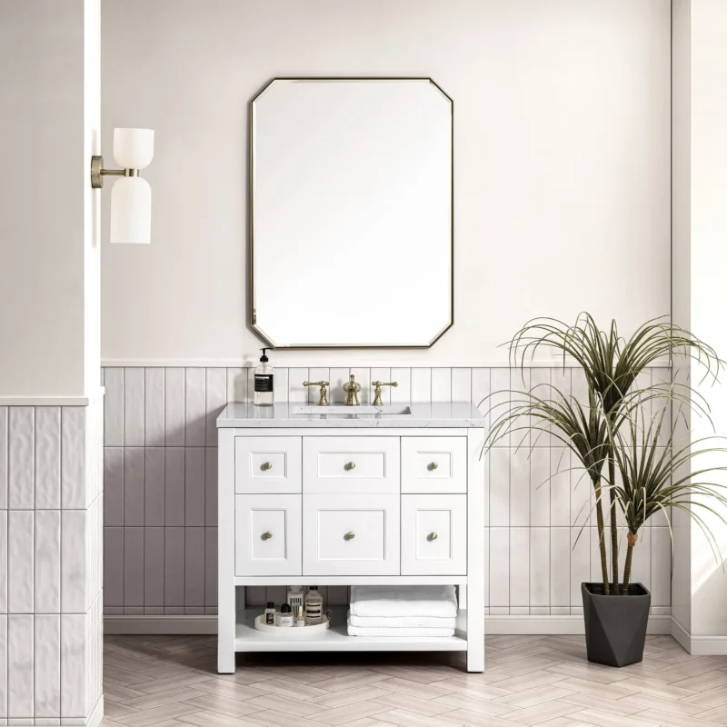 Breckenridge 36" Single Vanity in Bright White