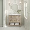 Breckenridge 36" Single Vanity in Whitewashed Oak