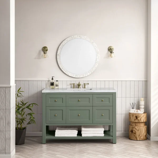 Breckenridge 48" Single Vanity in Smokey Celadon