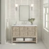 Breckenridge 48" Single Vanity in Whitewashed Oak