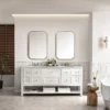 Breckenridge 72" Double Vanity in Bright White