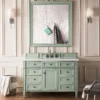 Brittany 48" Single Vanity Cabinet in Sage Green