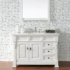 Brookfield 48" Single Bathroom Vanity in Bright White