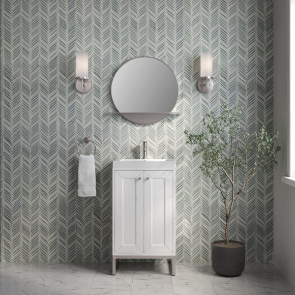Chianti 20" Single Vanity in Glossy White