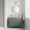 Chicago 36" Single Bathroom Vanity in Smokey Celadon