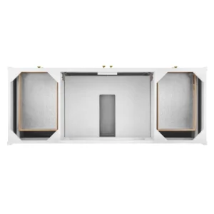 chicago 60 single bathroom vanity in glossy white single bathroom vanity james martin vanities 323048 BATHUSA, Inc.