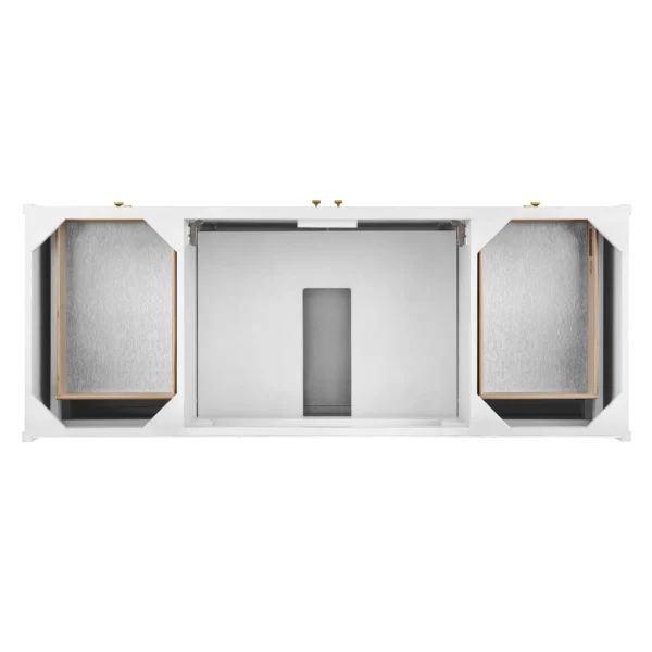 chicago 60 single bathroom vanity in glossy white single bathroom vanity james martin vanities 323048 BATHUSA, Inc.