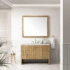 Hudson 48" Single Vanity in Light Natural Oak