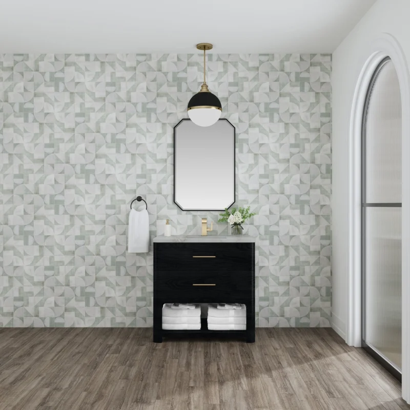 Lucian 36" Single Vanity in Carbon Oak