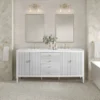 Myrrin 72" Double Vanity in Bright White