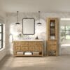 Breckenridge 22" Linen Cabinet in Light Natural Oak
