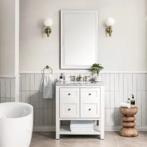 Breckenridge 30" Single Vanity in Bright White