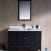 Oxford 48" Espresso Traditional Bathroom Vanity