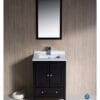Oxford 24" Espresso Traditional Bathroom Vanity