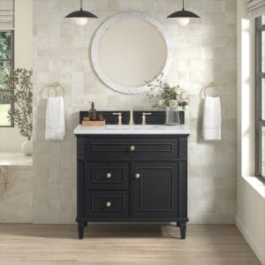 LORELAI 36" SINGLE VANITY IN BLACK ONYX