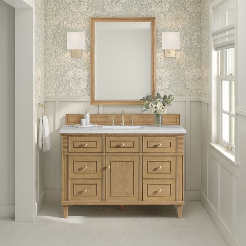 Lorelai 48" Single Vanity in Light Natural Oak