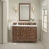 Lorelai 48" Single Vanity in Mid-Century Walnut