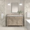 Lorelai 48" Single Vanity in Whitewashed Oak