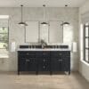 Lorelai 60" Double Vanity in Black Onyx