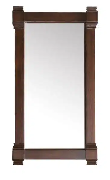 Brittany 22" Mirror, Burnished Mahogany