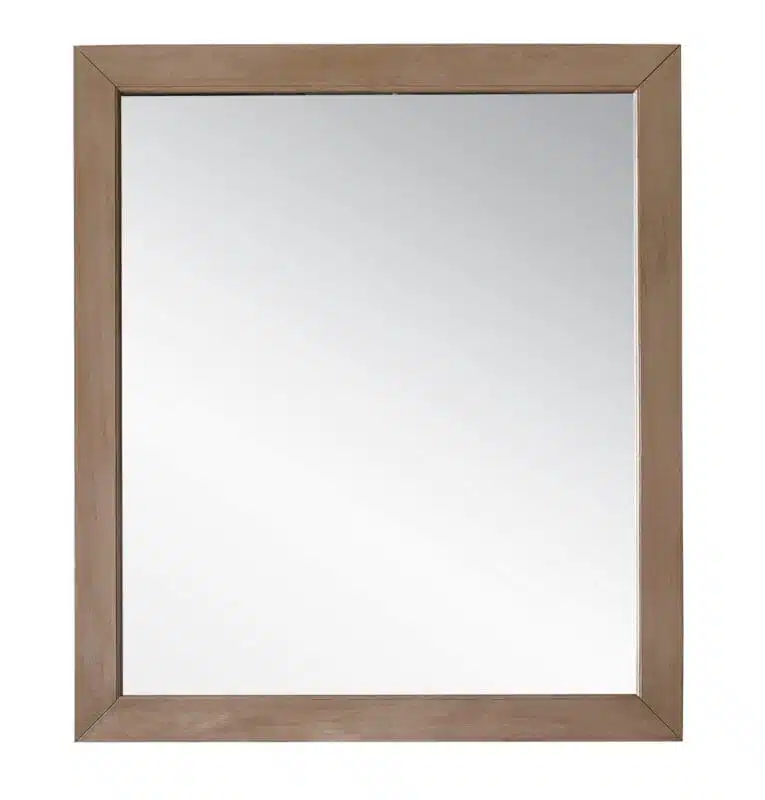 Chicago 48" Mirror, Whitewashed Walnut