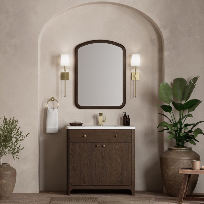 Gracyn 28" Mirror in Sable