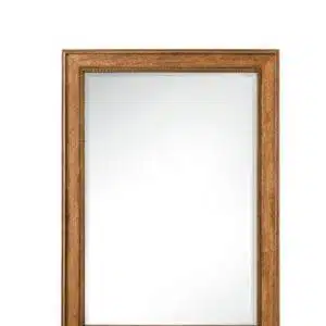 Bristol 29" Mirror (Rectangular), Saddle Brown