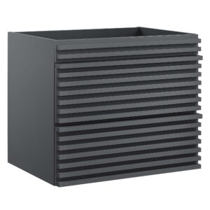 Render 24″ Wall-Mount Bathroom Vanity Cabinet (Sink Basin Not Included)
