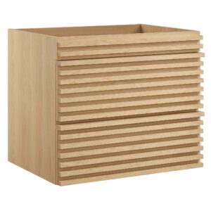 Render 24″ Wall-Mount Bathroom Vanity Cabinet (Sink Basin Not Included)