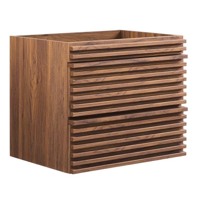 Render 24″ Wall-Mount Bathroom Vanity Cabinet (Sink Basin Not Included)