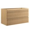 Render 36″ Wall-Mount Bathroom Vanity Cabinet (Sink Basin Not Included)