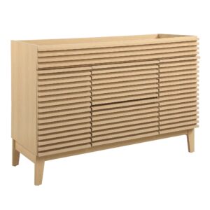Render 48″ Single Sink Compatible (not included) Bathroom Vanity Cabinet