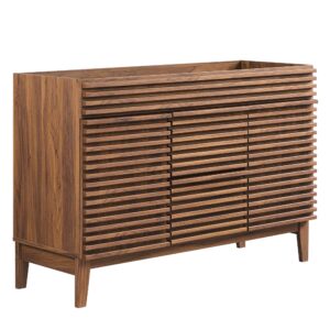 Render 48″ Double Sink Compatible (Not Included) Bathroom Vanity Cabinet
