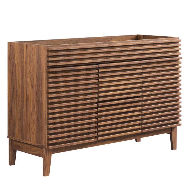 Render 48″ Double Sink Compatible (Not Included) Bathroom Vanity Cabinet