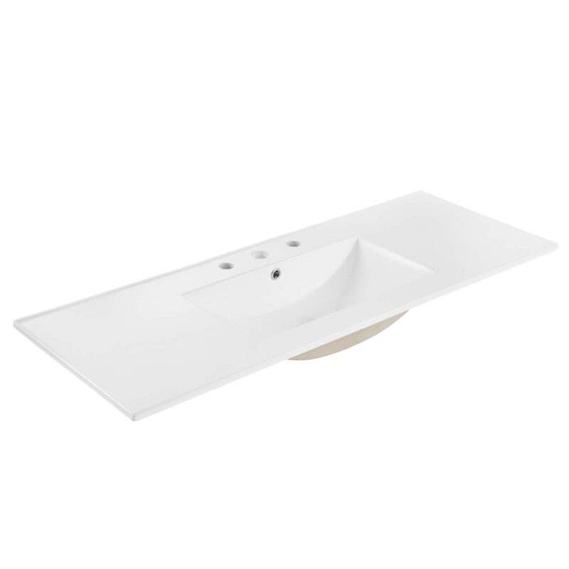 Cayman 48″ Single Basin Bathroom Sink