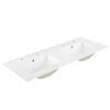 Cayman 48″ Double Basin Bathroom Sink
