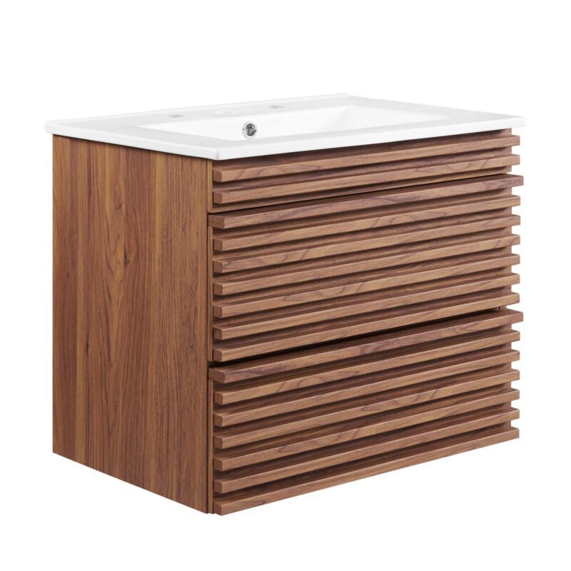 Render 24″ Wall-Mount Bathroom Vanity