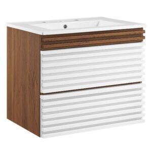 Render 24″ Wall-Mount Bathroom Vanity