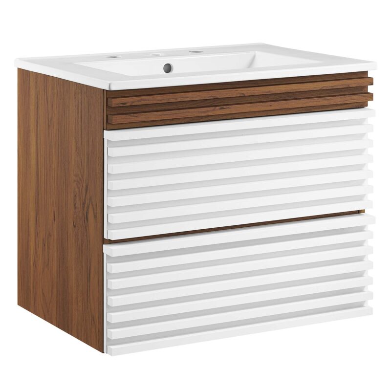 Render 24″ Wall-Mount Bathroom Vanity