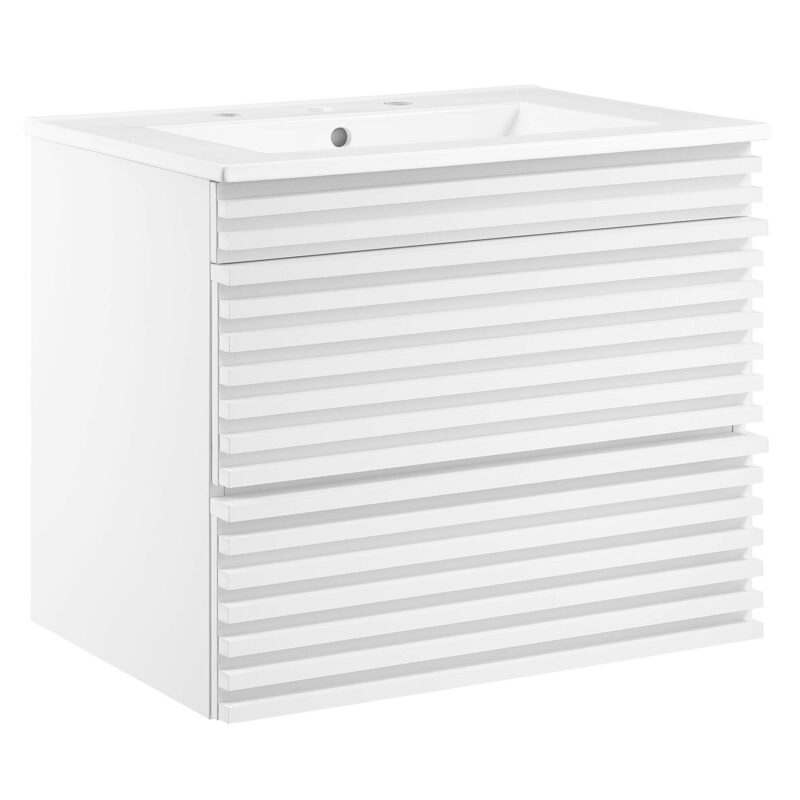 Render 24″ Wall-Mount Bathroom Vanity