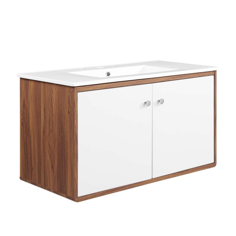 Transmit 36″ Wall-Mount Bathroom Vanity