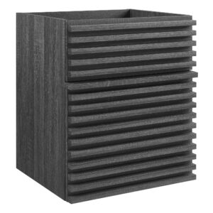 Render 18″ Wall-Mount Bathroom Vanity Cabinet (Sink Basin Not Included)