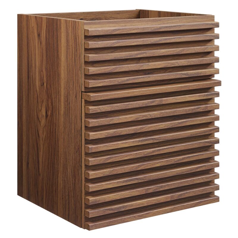 Render 18″ Wall-Mount Bathroom Vanity Cabinet (Sink Basin Not Included)