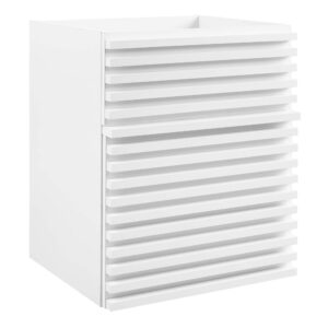 Render 18″ Wall-Mount Bathroom Vanity Cabinet (Sink Basin Not Included)
