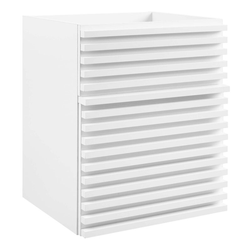 Render 18″ Wall-Mount Bathroom Vanity Cabinet (Sink Basin Not Included)