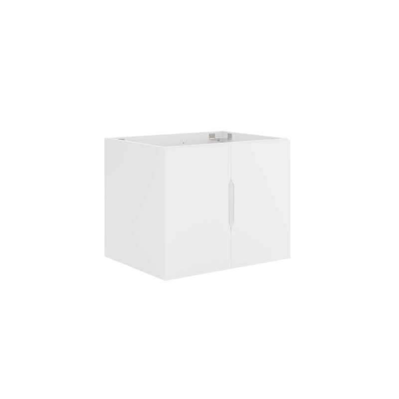 Vitality 24″ Bathroom Vanity Cabinet (Sink Basin Not Included), White