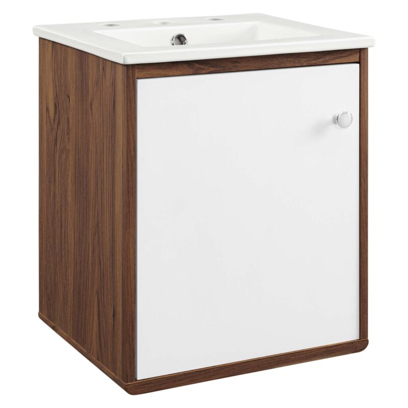 Transmit 18″ Wall-Mount Bathroom Vanity