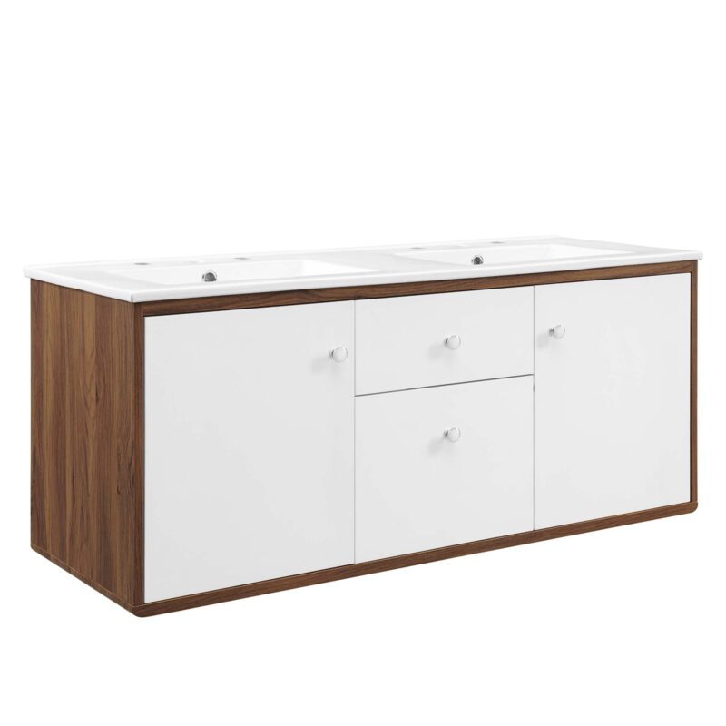 Transmit 48″ Wall-Mount Bathroom Vanity