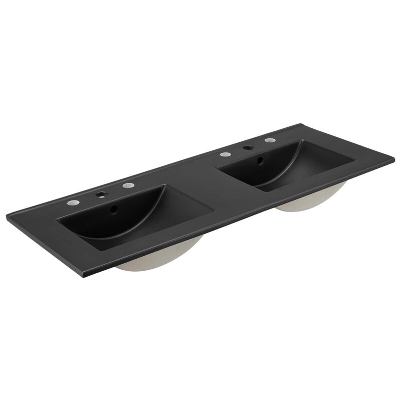 Cayman 48″ Double Basin Bathroom Sink