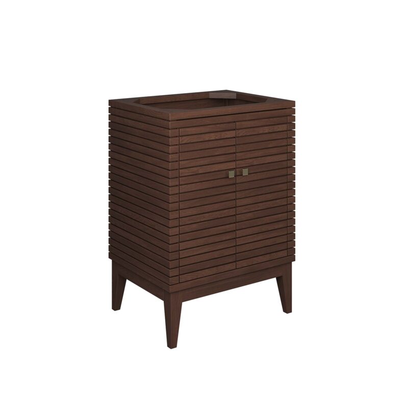 Ledger 24″ Wood Bathroom Vanity Cabinet (Sink Basin Not Included)